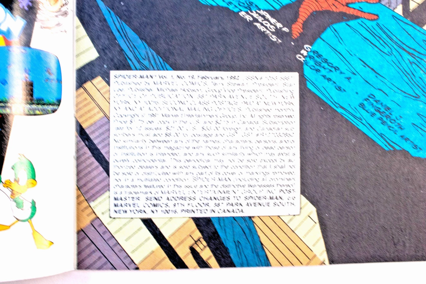 SPIDER-MAN Vol. 1 #19 (Feb 1992) β Revenge of the Sinister Six Part 2 | Doc Ock