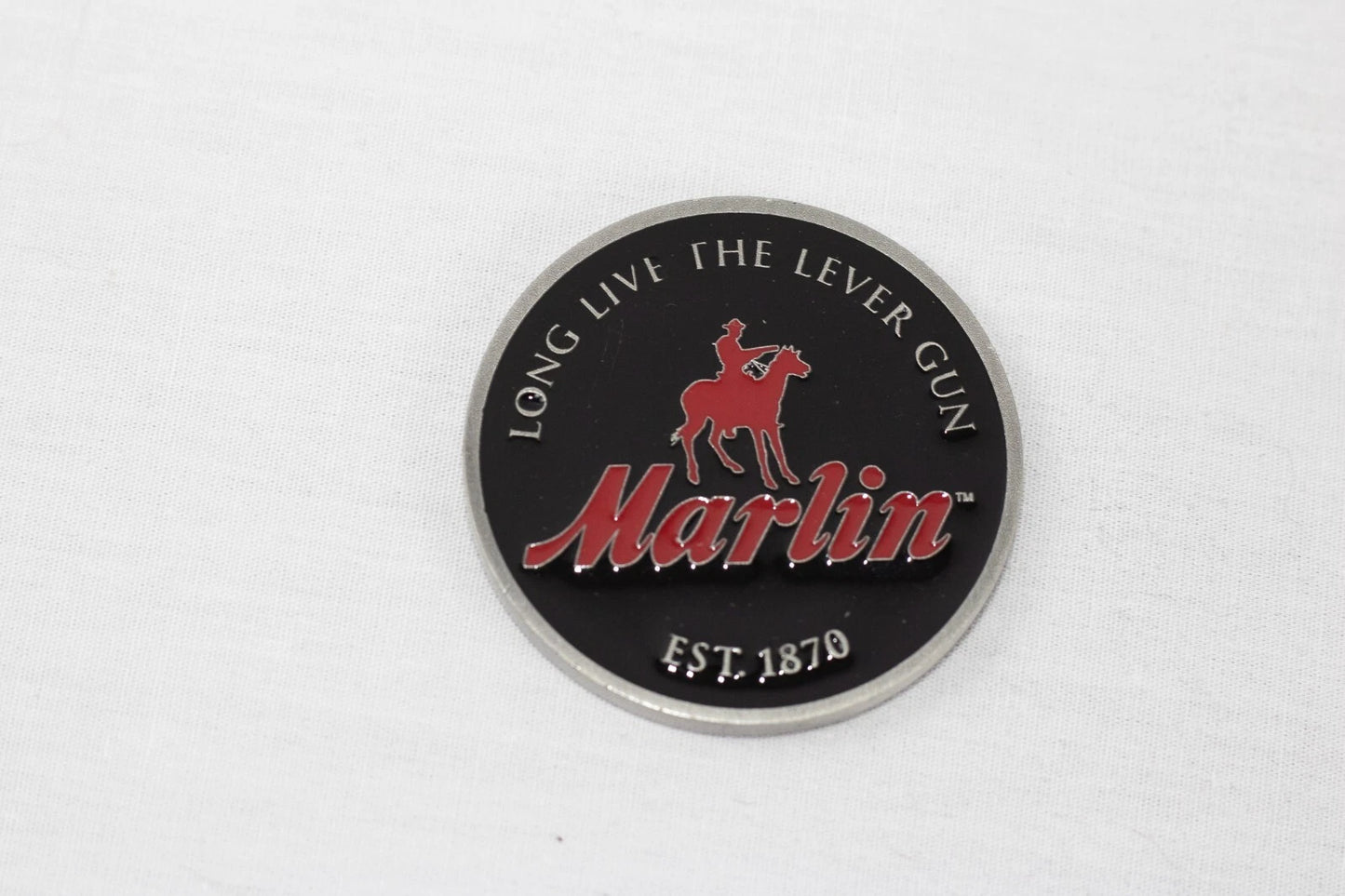 RUGER FIREARMS/MARLIN FIREARMS FACTORY CHALLENGE COIN RUGER/MARLIN MERGER