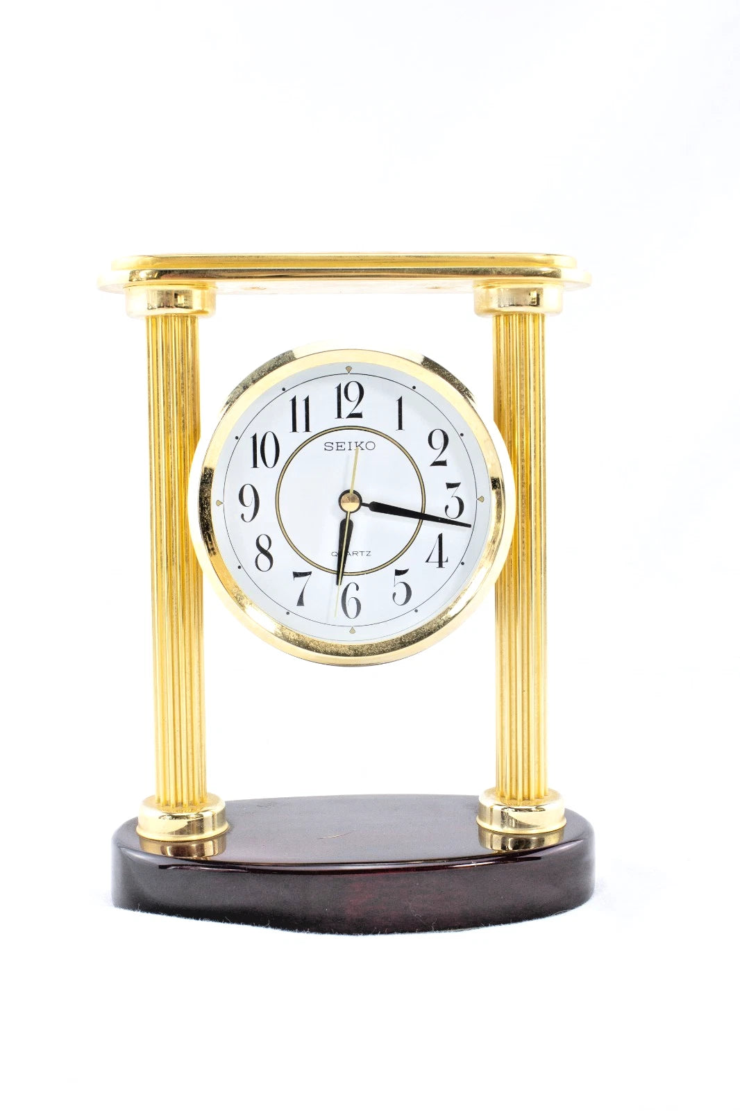 π°οΈ SEIKO QXG402GL Gold-Tone Mantel Clock β Quartz Japan Movement β Classic