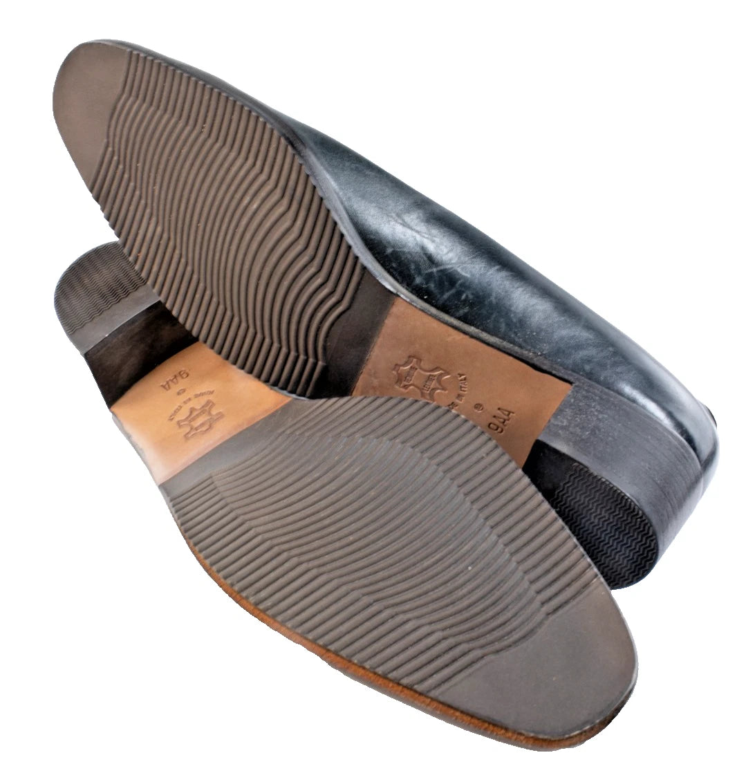 Amalfi by Rangoni “Chloe” Leather Pumps – Black – Size 9 AA (Narrow) – Italian