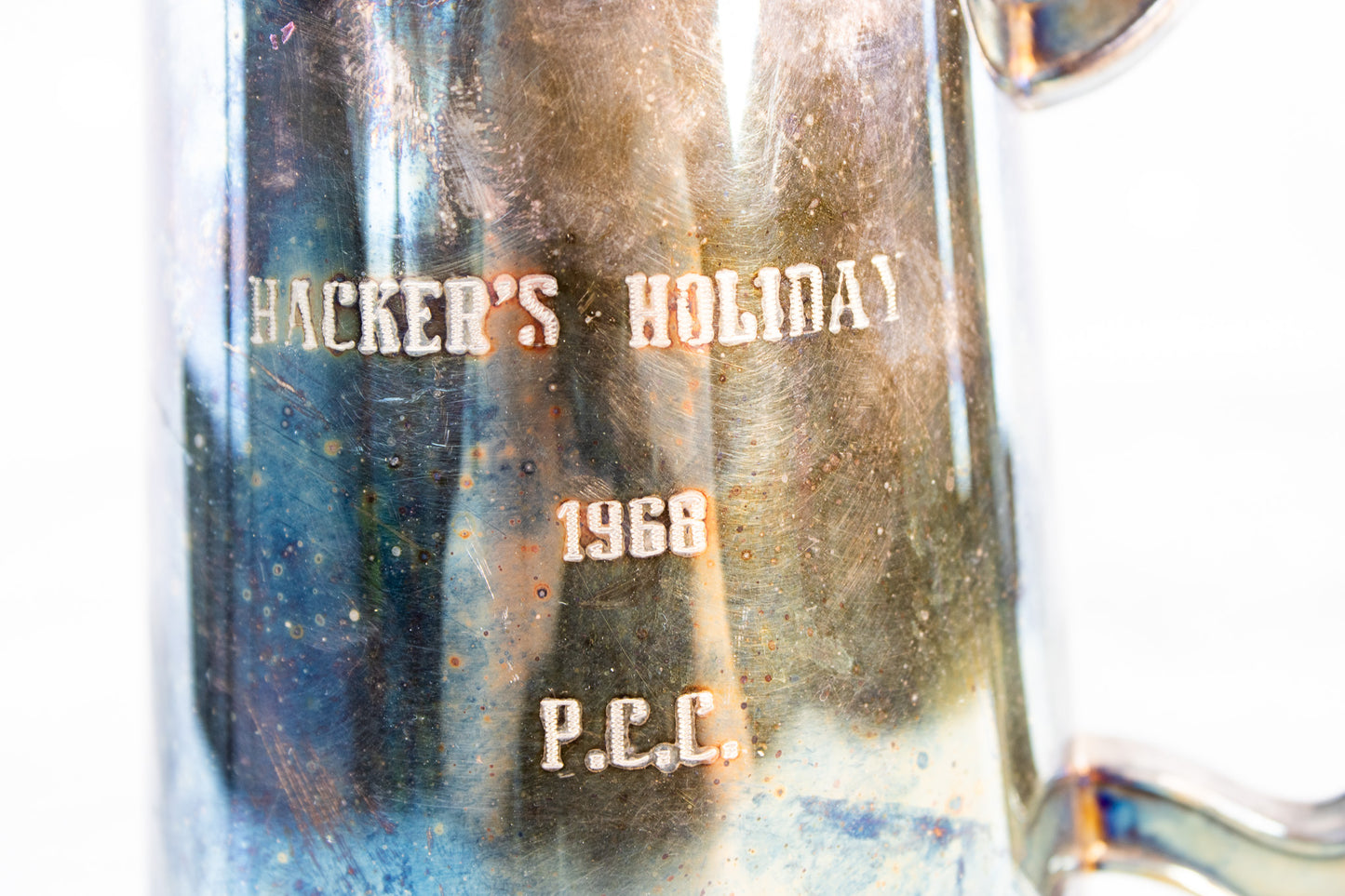 Vintage 1966 Hacker’s Holiday Silverplate Tankard