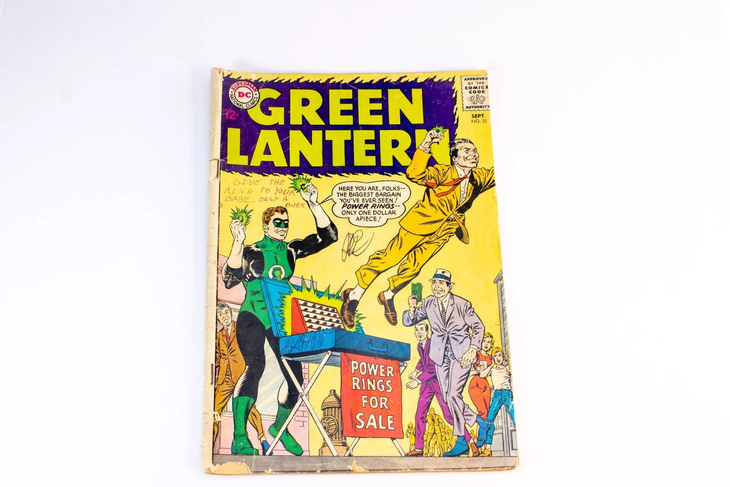 1964 DC Comics Green Lantern No. 31 – Power Rings for Sale – Silver Age Comic