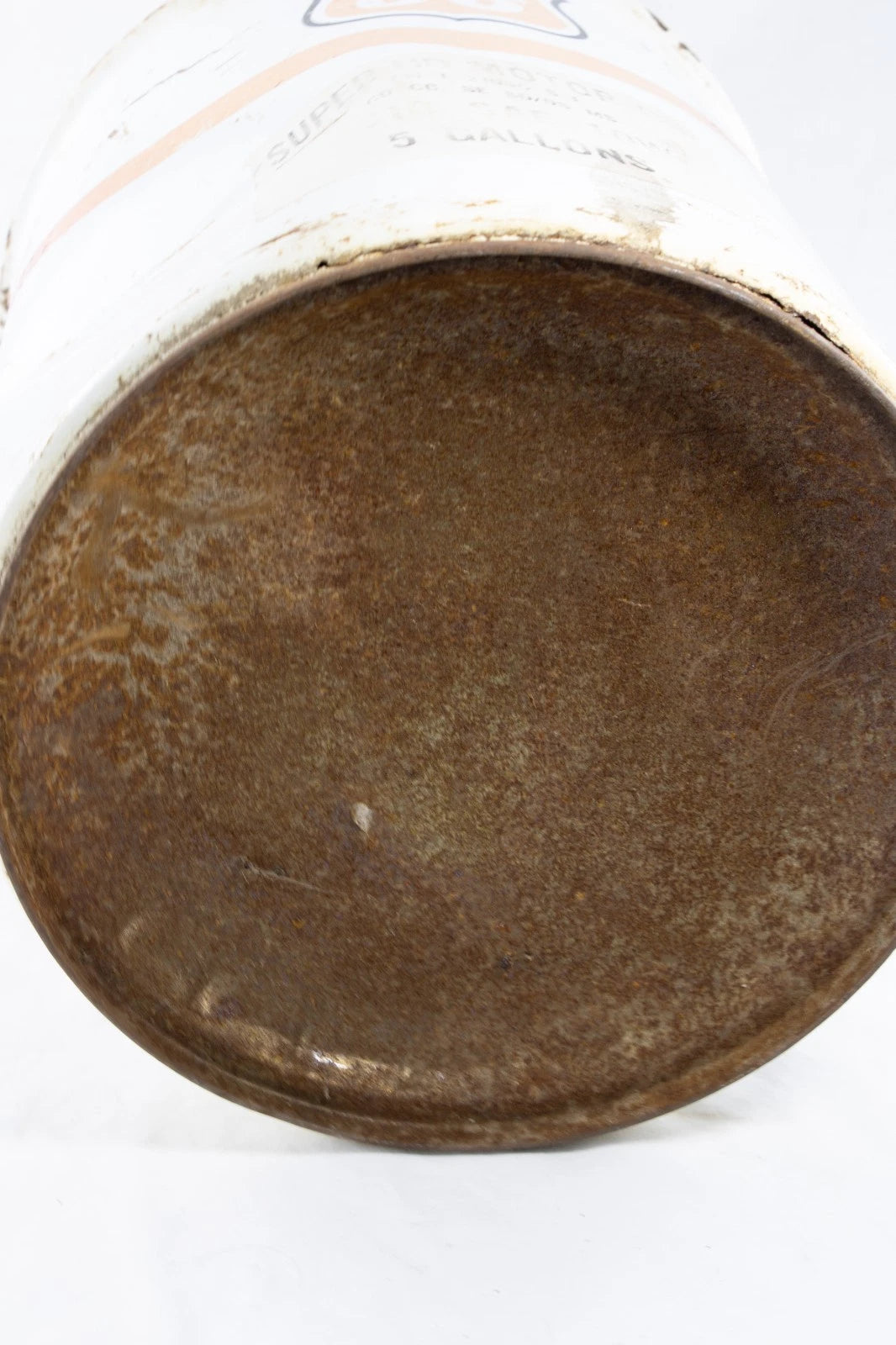 π’οΈ VINTAGE PHILLIPS 66 SUPER HD MOTOR OIL CAN β 5 GAL β 1960s β RUSTIC PETROL