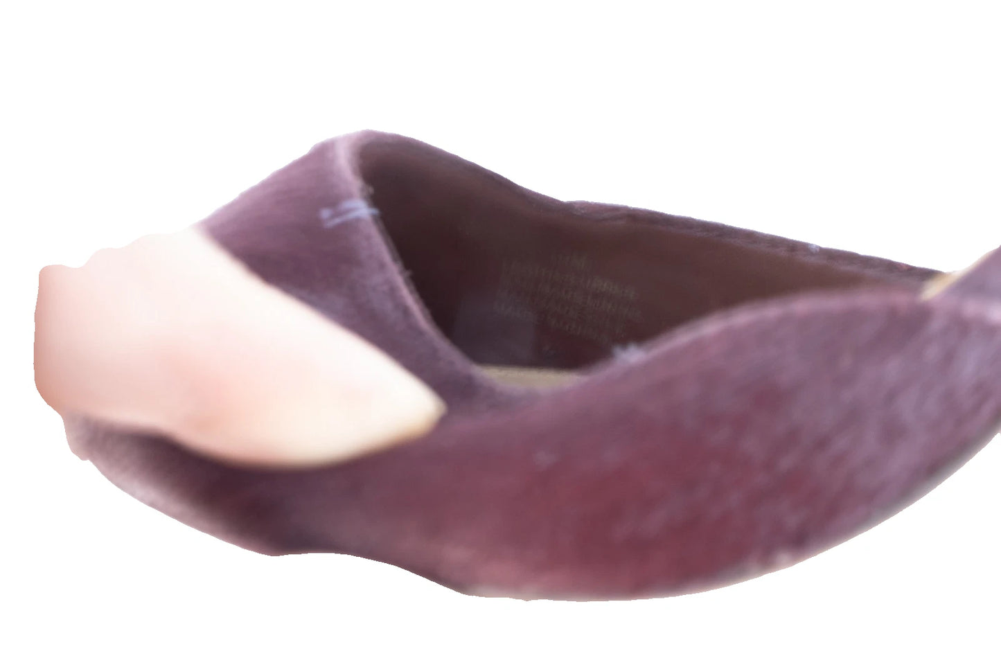 Gianni Bini Ankle Strap D’Orsay Pumps 10M Leather & Calf Hair Pointed Toe