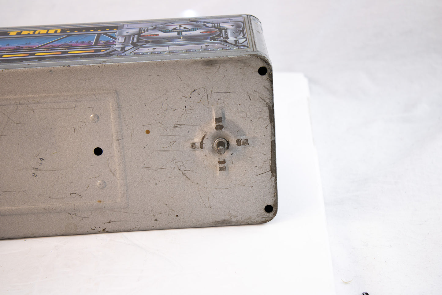 Vintage ERtl Star Tran™ Sci-Fi Trailer – 1970s Futuristic Tin Toy