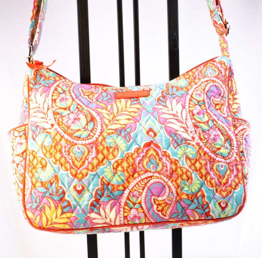 Vera Bradley “Tutti Frutti” Quilted Crossbody Shoulder Bag