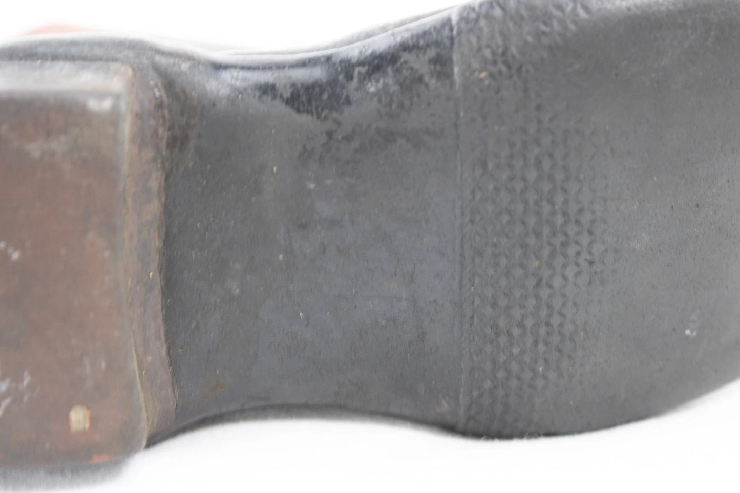 Vintage Kids Rubber Boots with Bunny Print β Black & Red Rain Boots