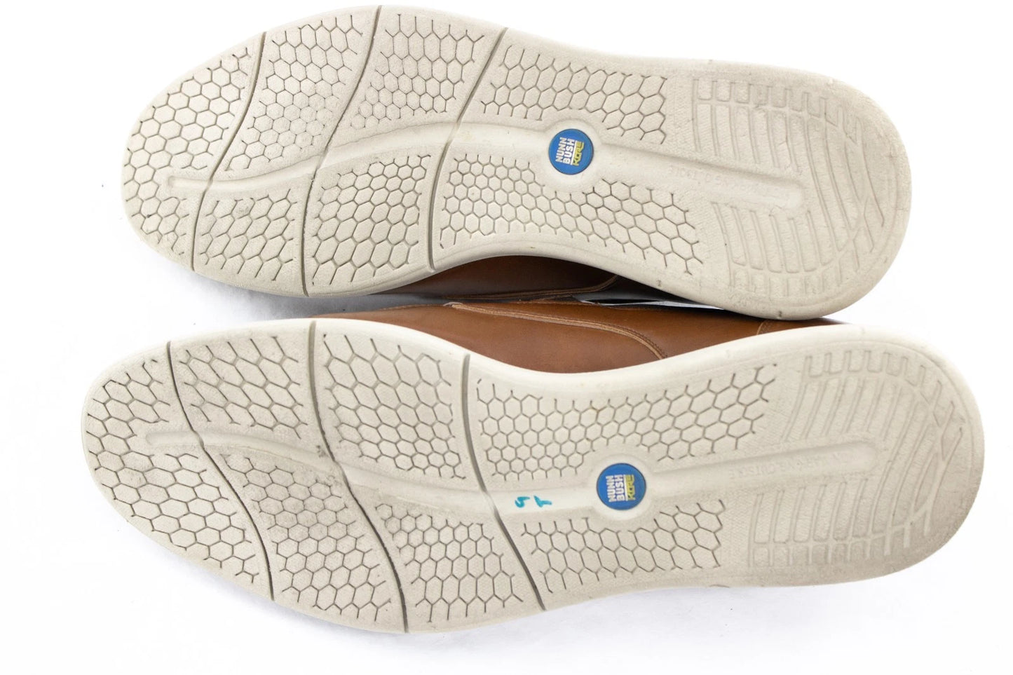 Nunn Bush Men’s Size 14D Brown Slip-On Loafers | Bloom Foam Soles | Comfort