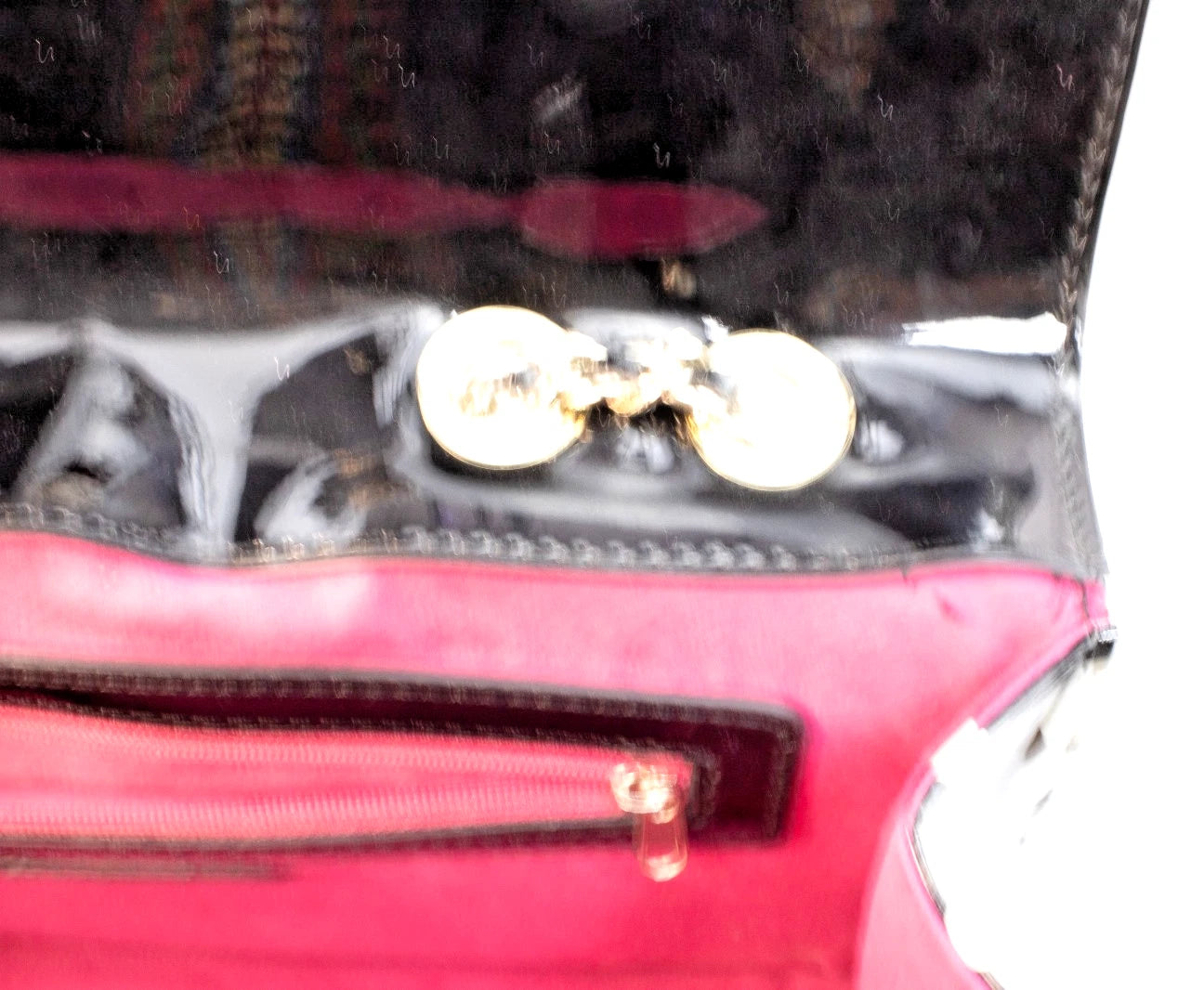 Betsey Johnson “Berry Sweet” Patent Strawberry Satchel