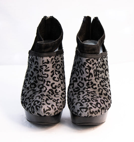Leopard Print Platform Heels by Tilomas – Women’s Size 8