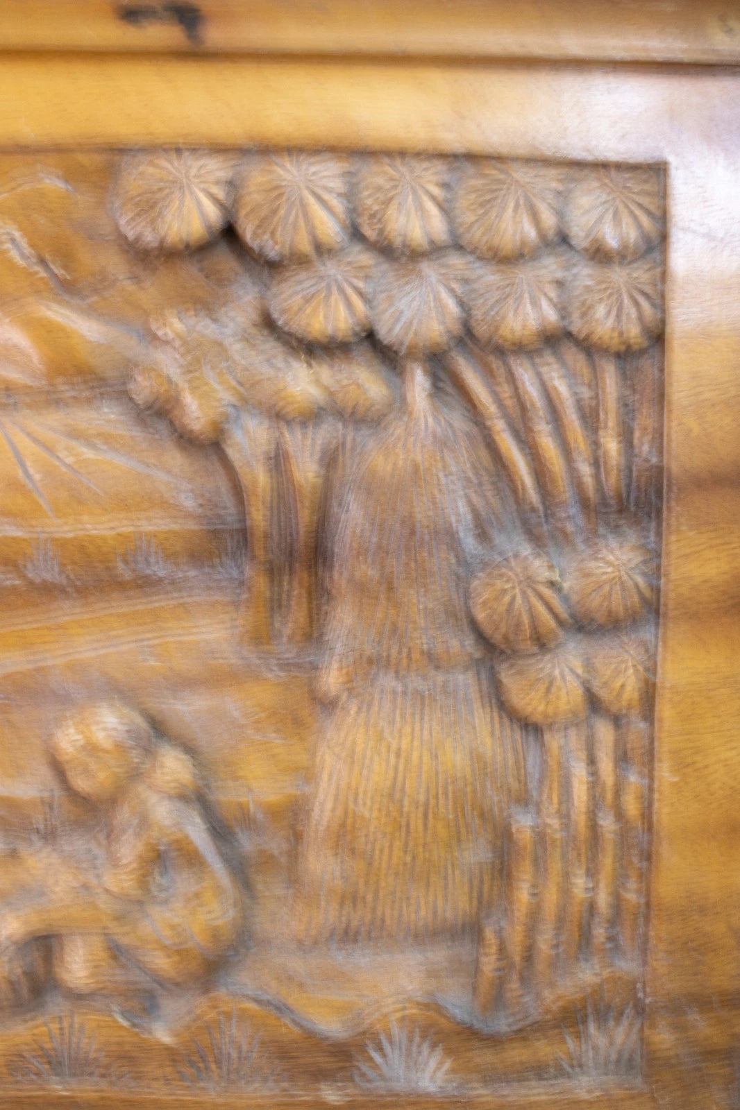 N.C.O. Wives Club Hand-Carved Serving Tray — Clark Air Base, Philippines 🇵🇭 19