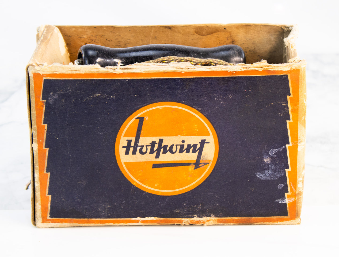Vintage GE Hotpoint Calrod Electric Iron w/ Box – Art Deco Appliance
