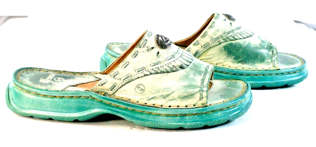 🌟 Double H Bods Vintage Western Sandals 🌟