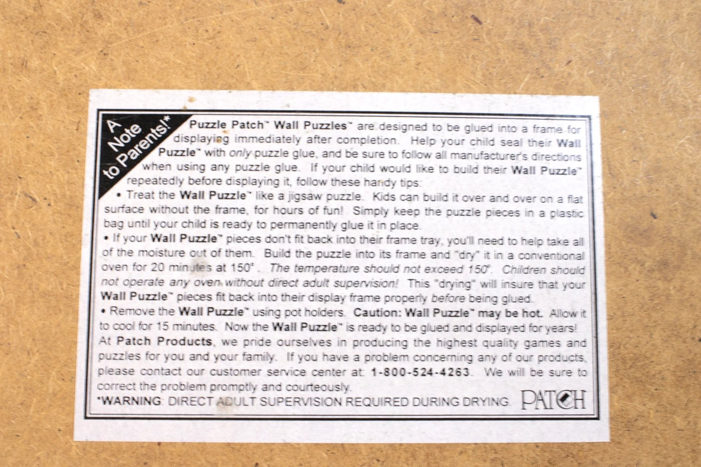 “Puppy Love & Patriotism” — 1980s PATCH PRODUCTS Wall Puzzle — Framed Americana