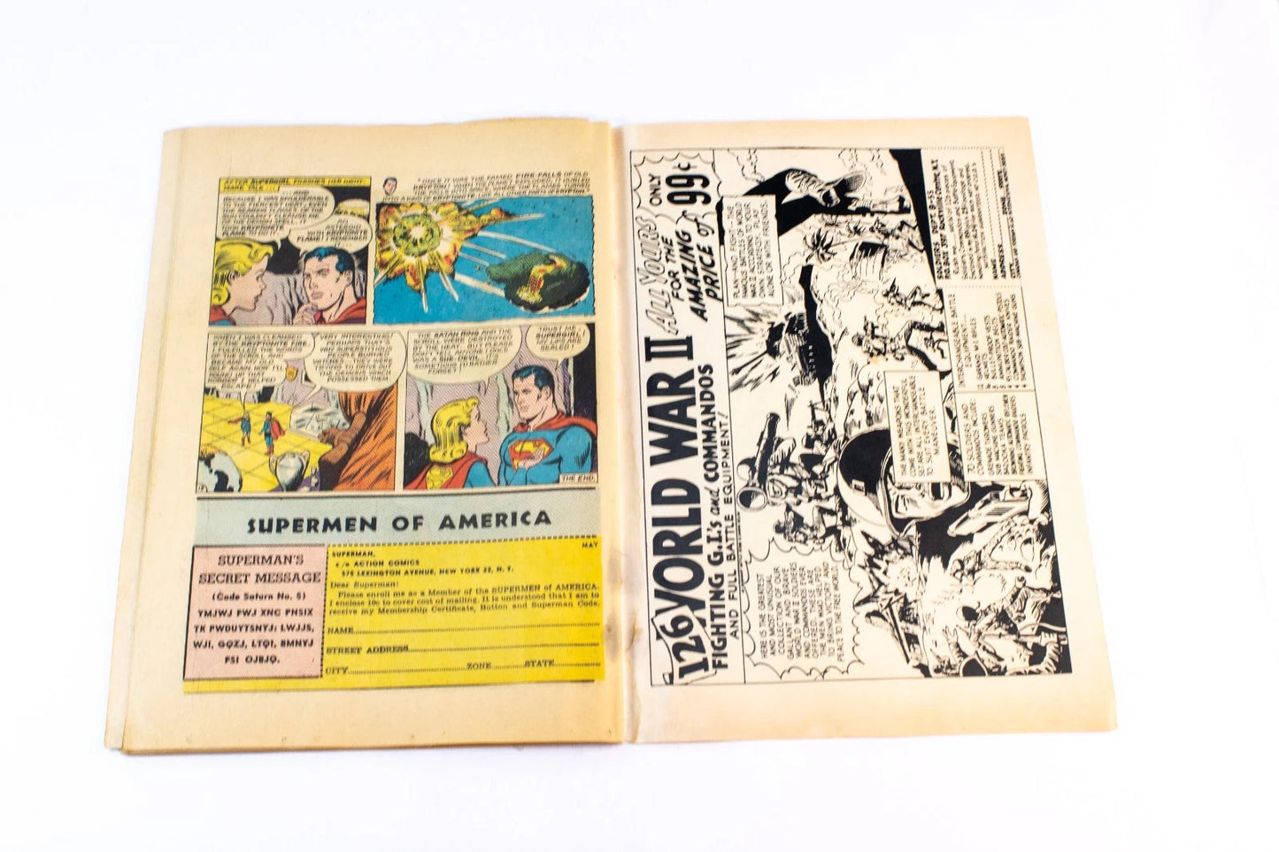 Action Comics #324 (May 1965, DC Comics) – Superman & Supergirl Silver Age Key