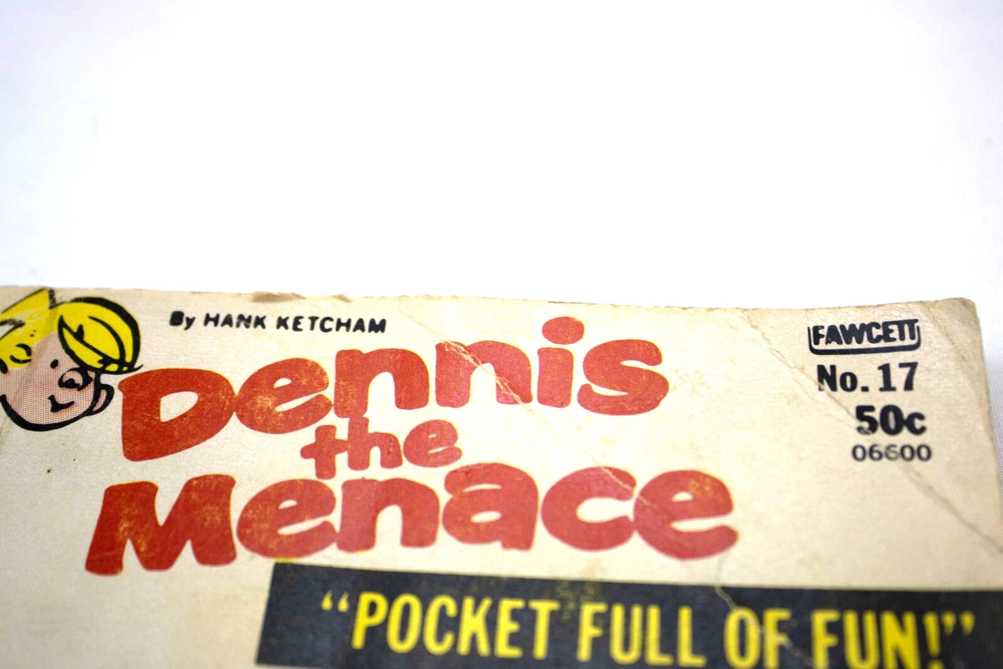 Dennis The Menace Pocket Full of Fun No. 17 Comic Book Digest 1973 Edition