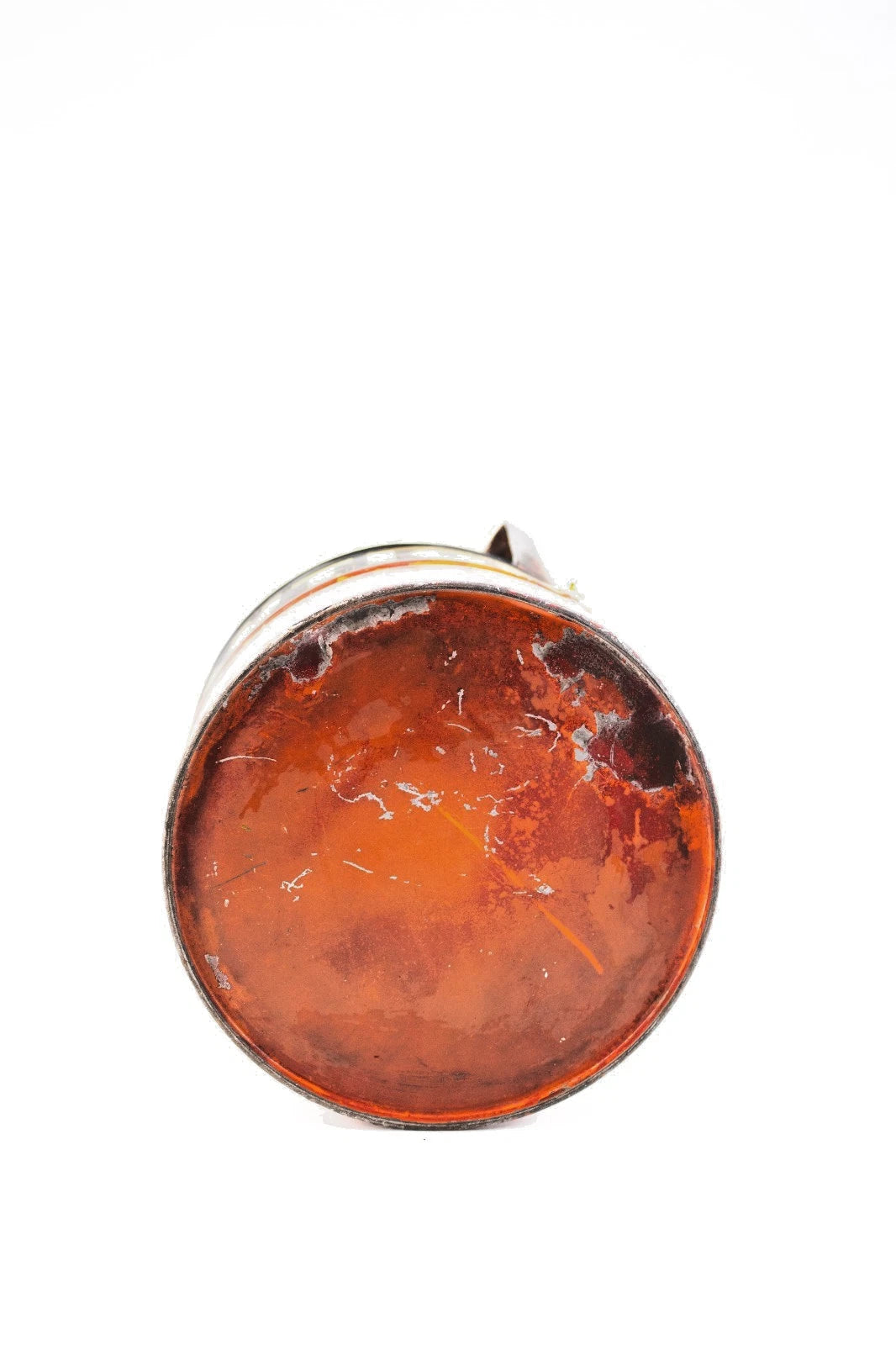 Justrite Red Metal Safety Can – Industrial Gas/Oil Can w/ “CAUTION” Label - USA