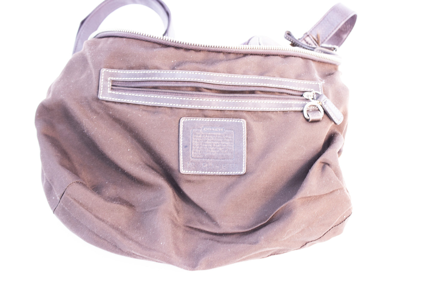 Michael Kors Orange Leather Tassel Crossbody Bag with Chain Strap