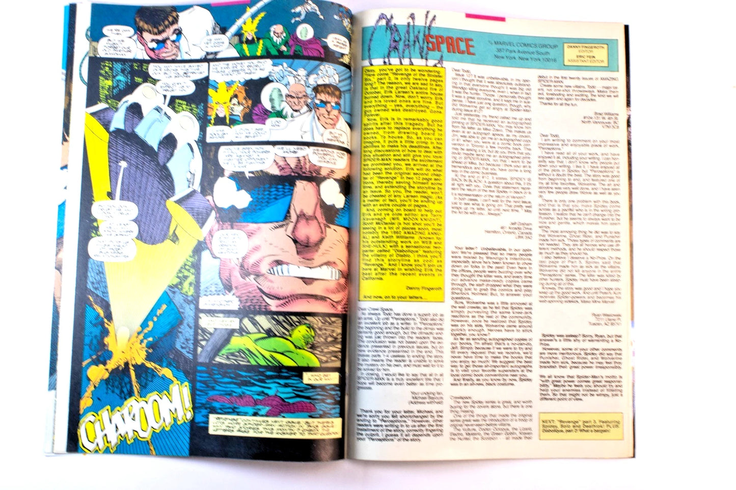 SPIDER-MAN Vol. 1 #19 (Feb 1992) — Revenge of the Sinister Six Part 2 | Doc Ock