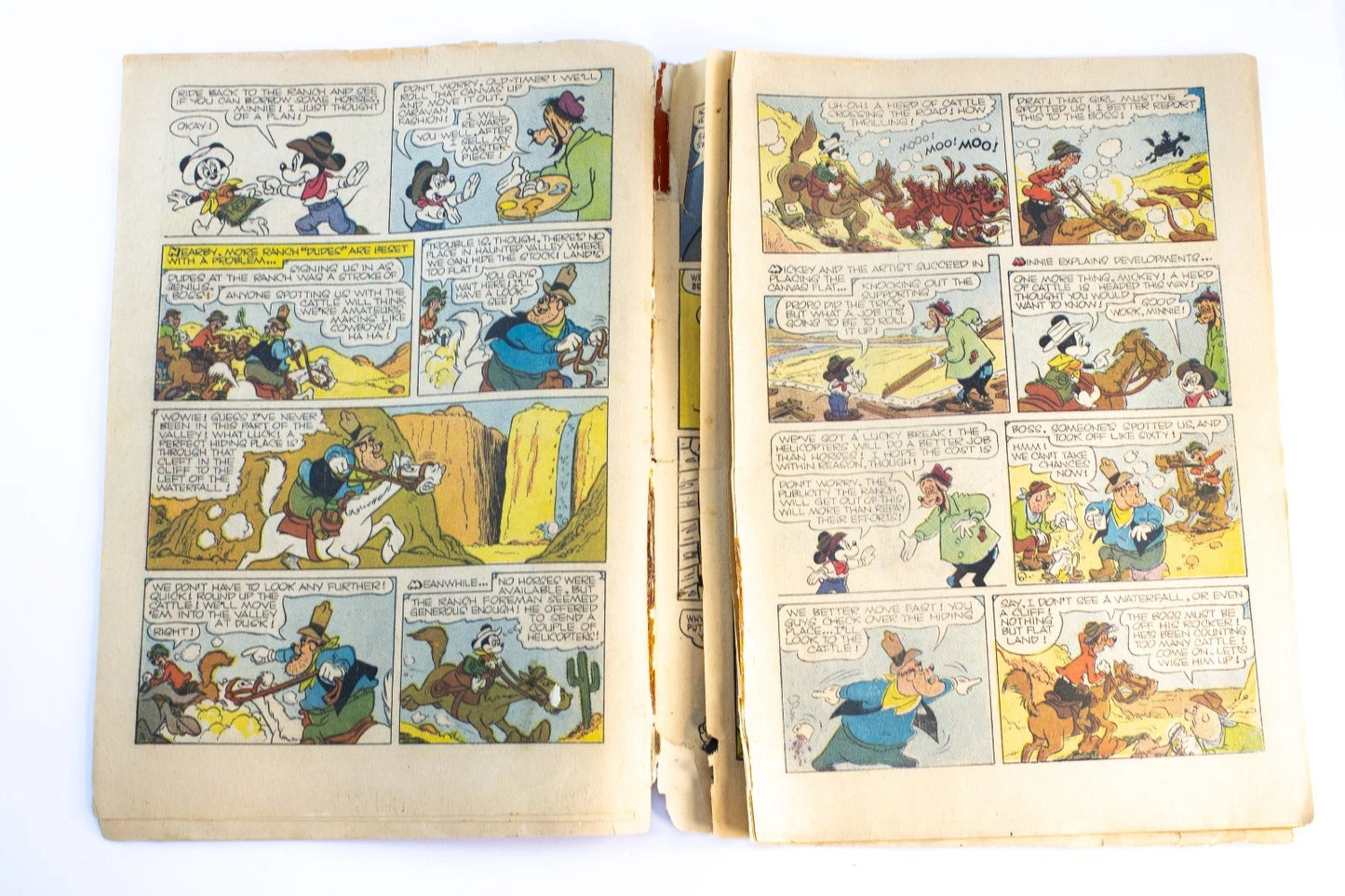 Lot of 3 Walt Disney Dell & Gold Key Comics – Donald Duck & Nephews – 1961–66 Vi