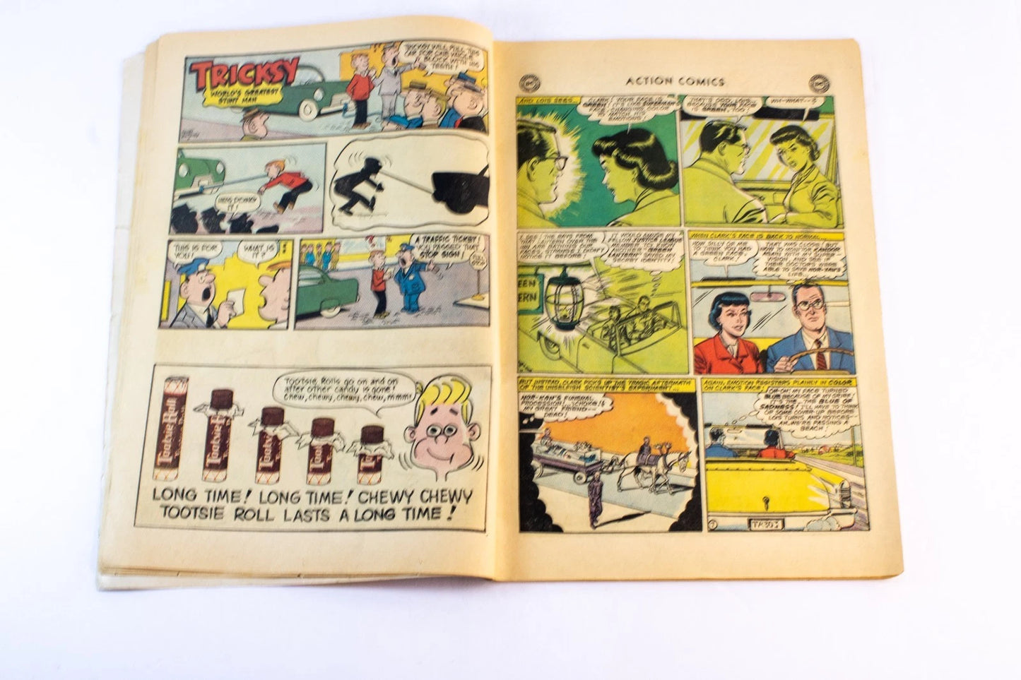 Action Comics #317 (Oct 1964) – Silver Age DC – “The Rainbow Faces of Superman!"