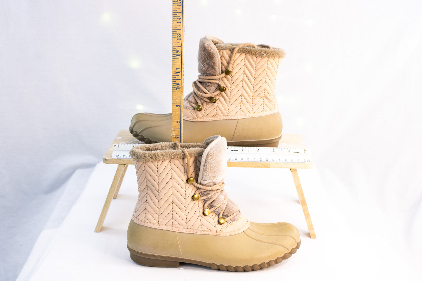 Baretraps Quilted Duck Boots | Faux Fur Lined Winter Boots | Women’s 6.5