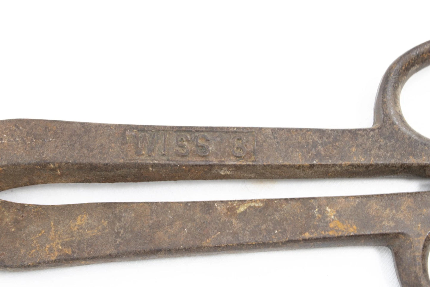 2 Vintage Wiss & Crescent Metal Tin Snips Shears | Industrial Rusty USA Tools Lo