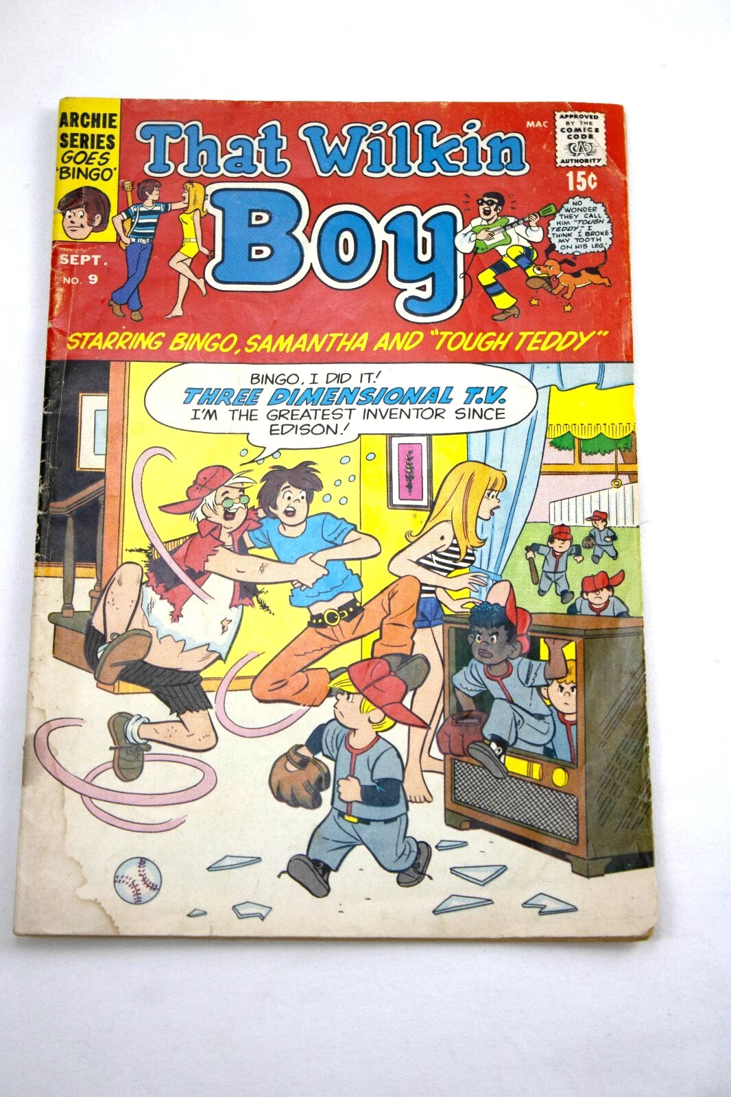 That Wilkin Boy #9 – Archie Comics 1970s Vintage Comic | Bingo, Samantha & Tough