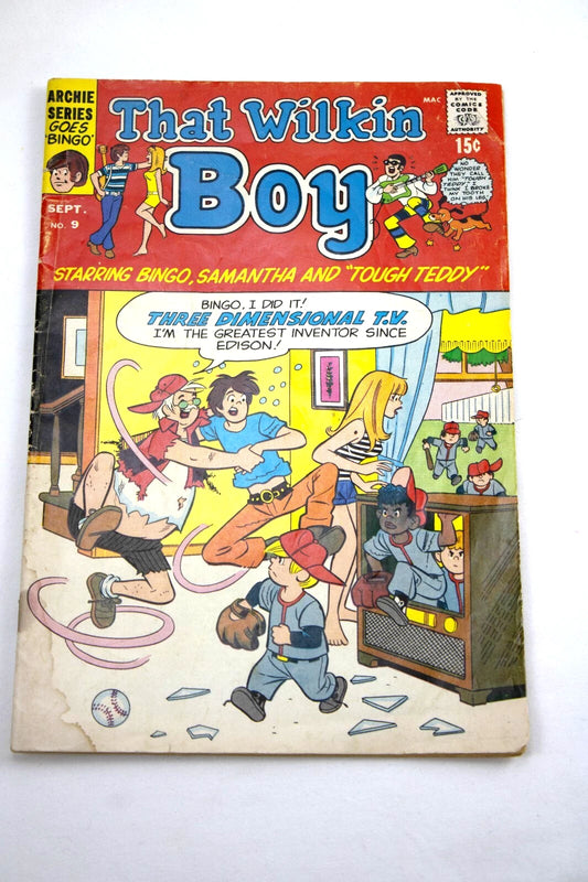 That Wilkin Boy #9 – Archie Comics 1970s Vintage Comic | Bingo, Samantha & Tough