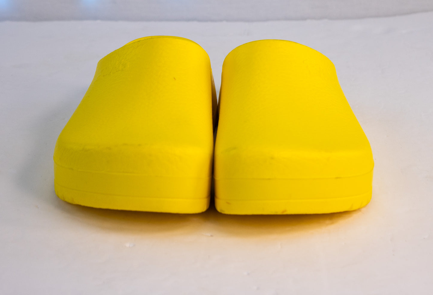 Vintage-Style Birkenstock Profi-Birki Yellow Clogs | EU 37