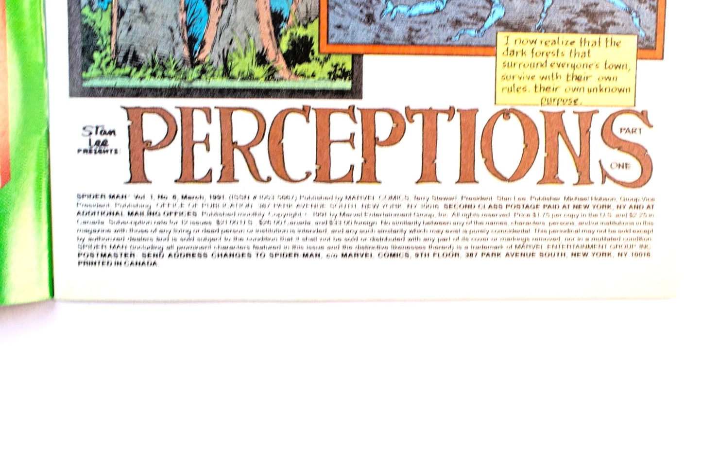 🕷️ Vintage Marvel Comic Book – Spider-Man Vol. 1 #8 – Perceptions Part 1 of 5