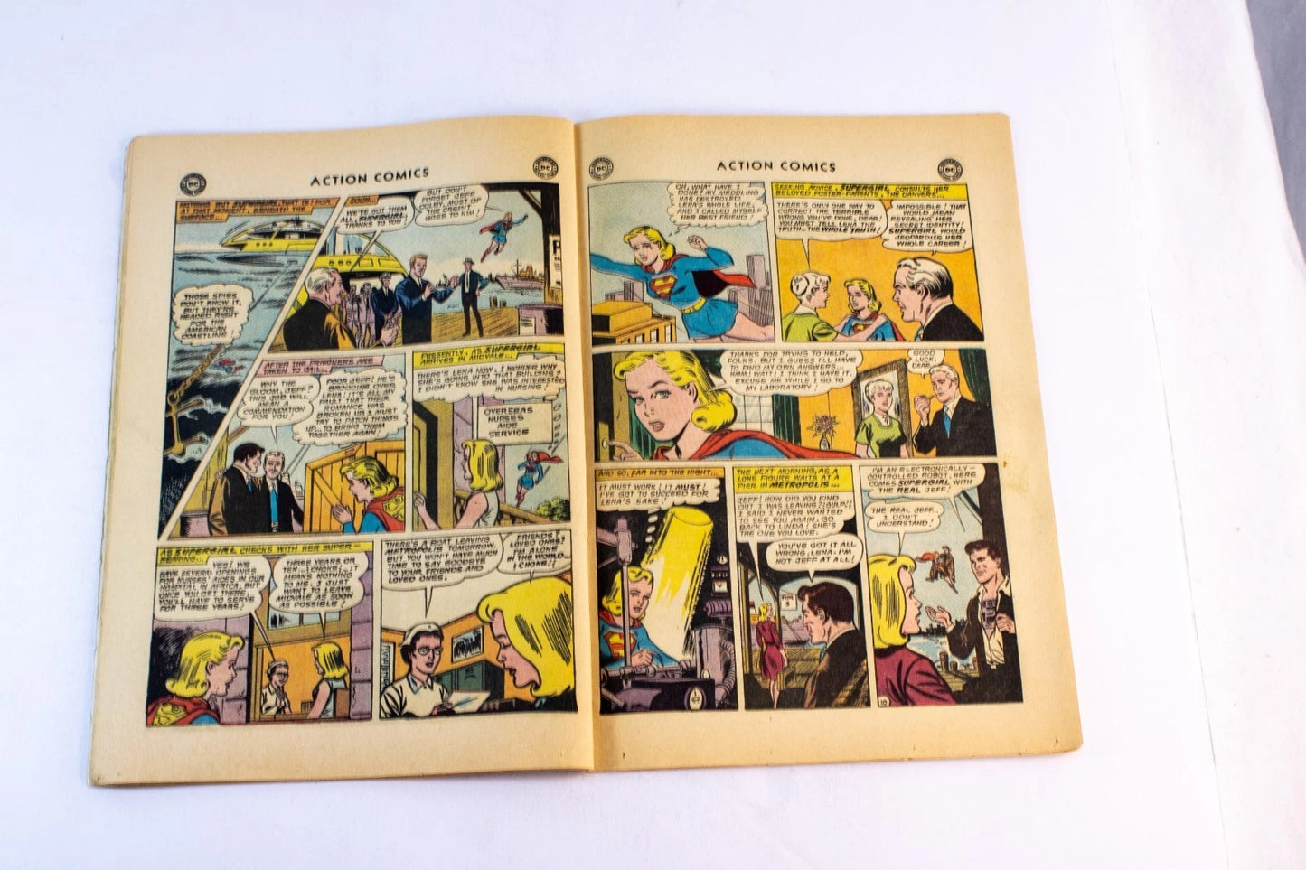 Action Comics #317 (Oct 1964) – Silver Age DC – “The Rainbow Faces of Superman!"