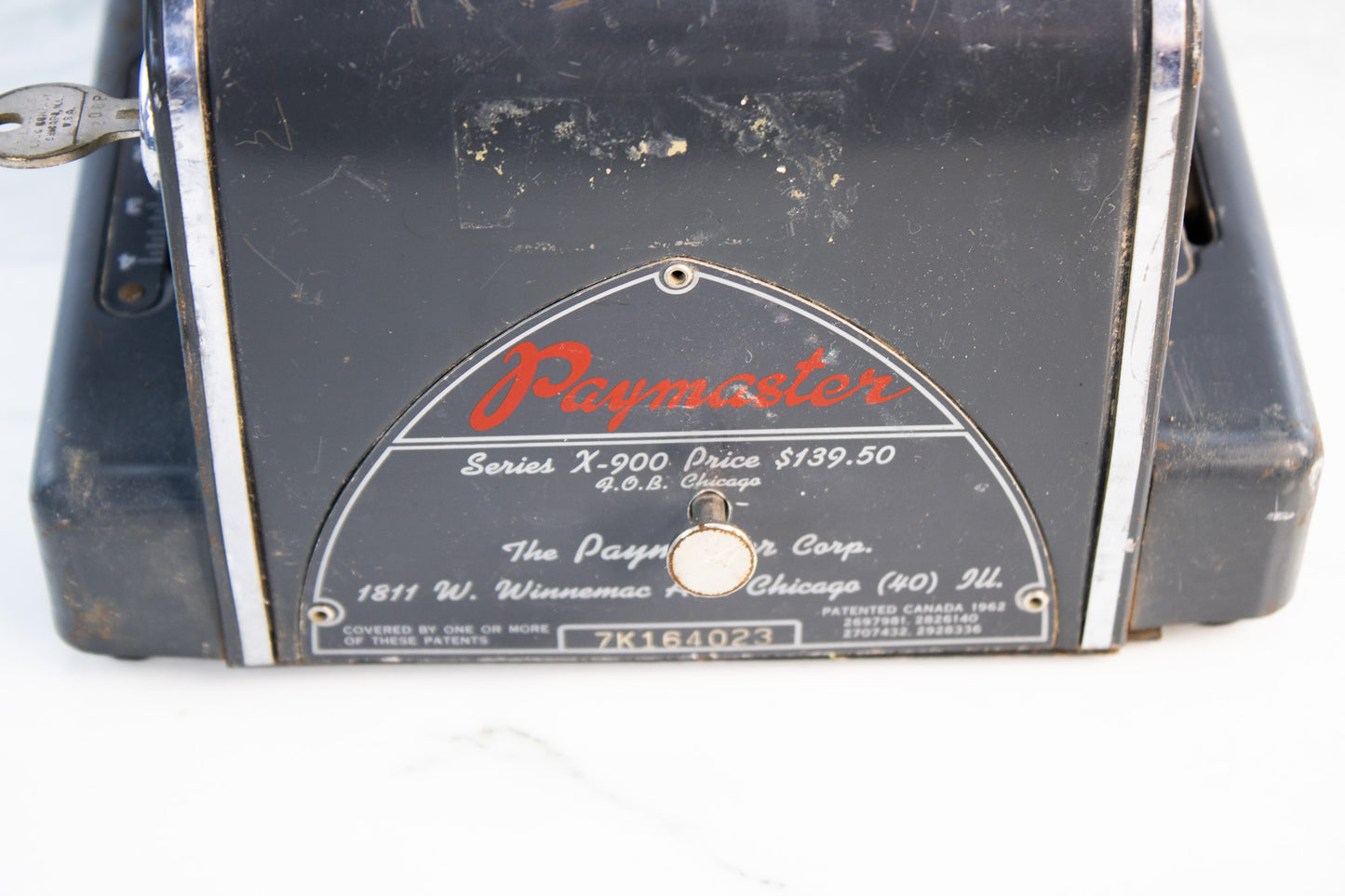 Vintage Paymaster X-900 Mechanical Price Calculator | Industrial Counter Machine