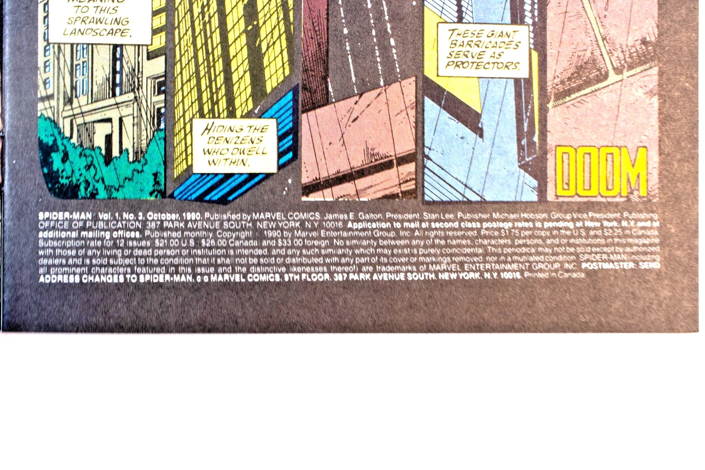 Spider-Man #3 (1990, Marvel) Torment Part 3 of 5 — “Something Strange is Going