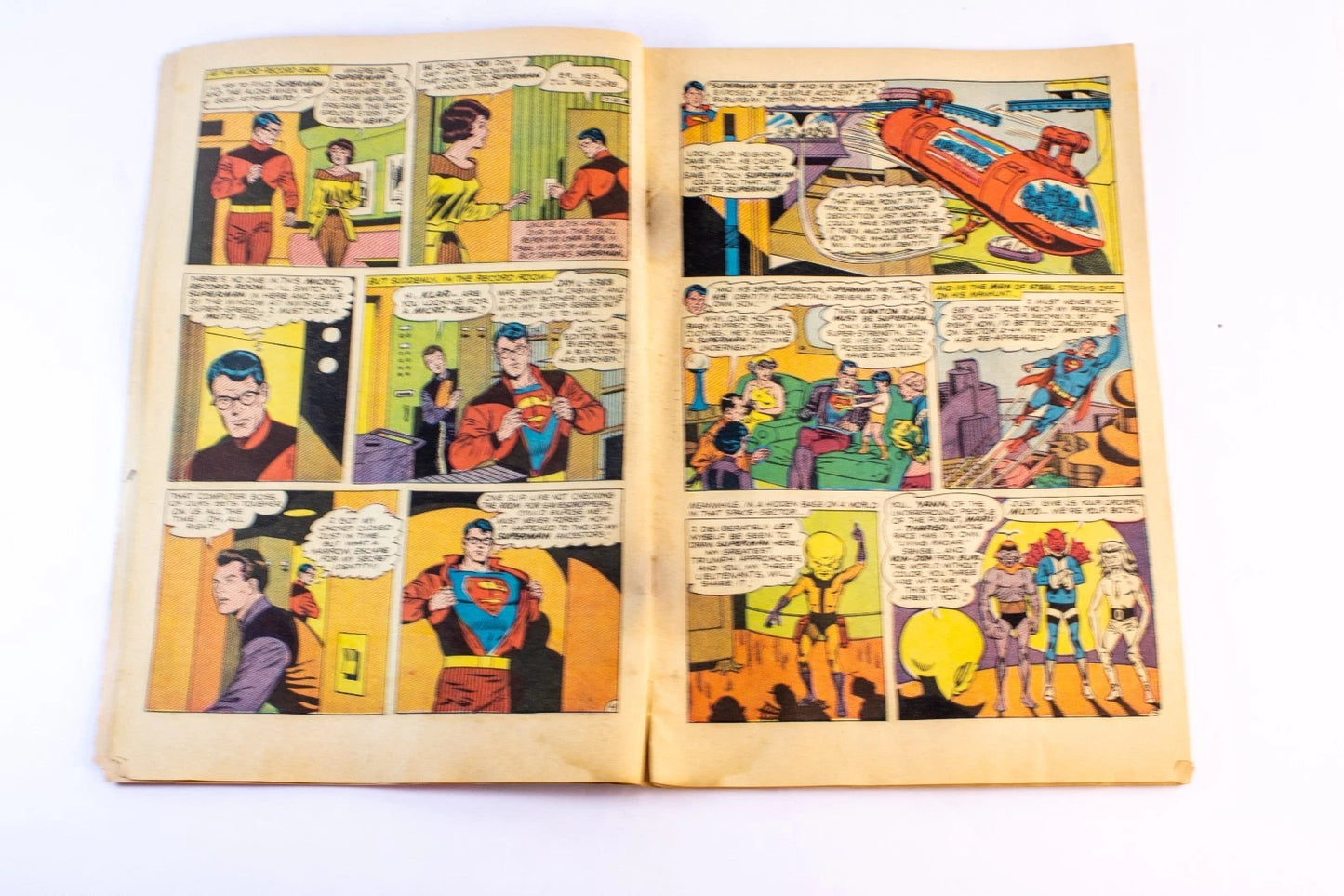 Action Comics #338 (1966, DC) — Silver Age Superman vs. Muto the Monarch of ...