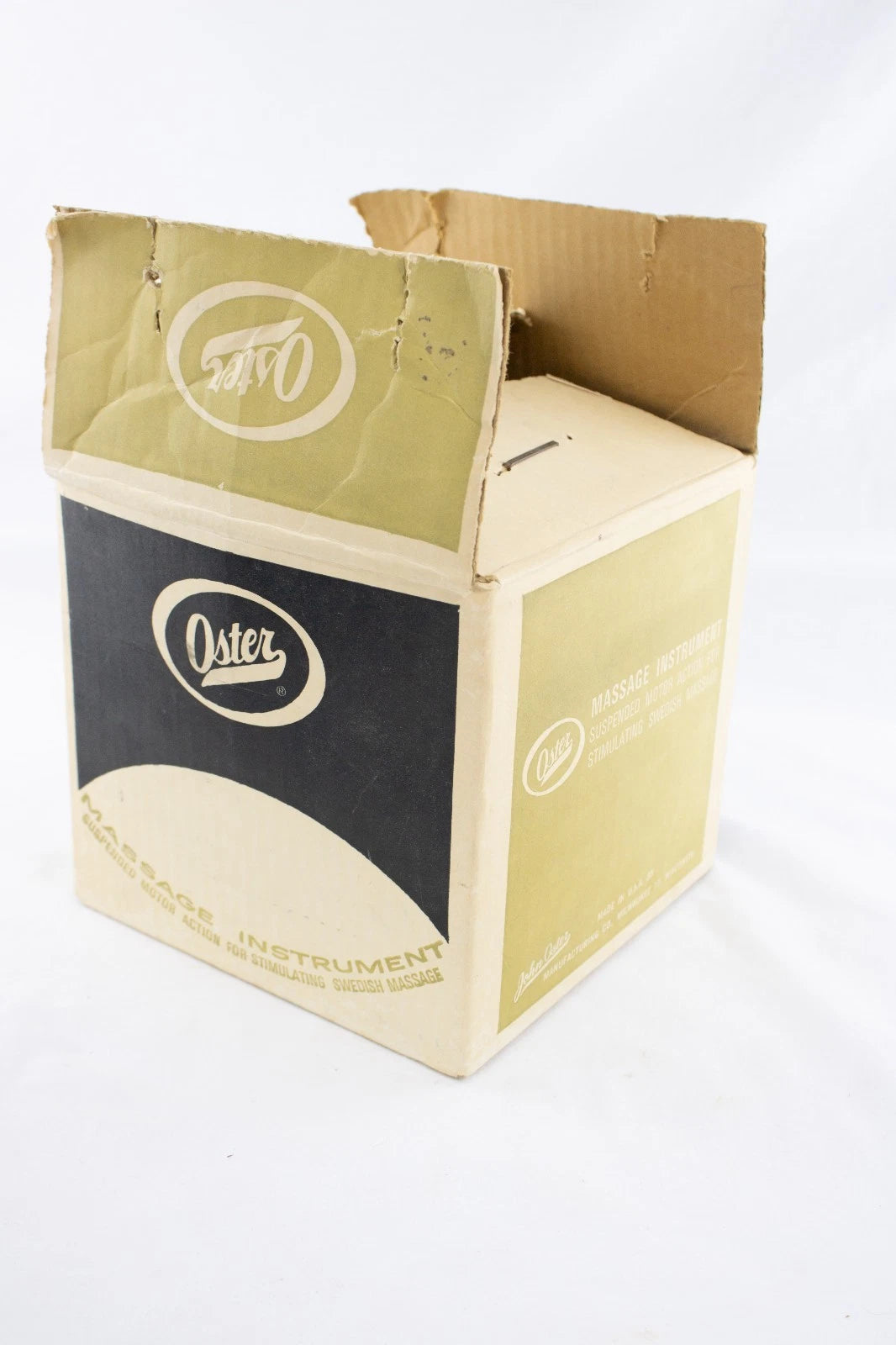 🔥 VINTAGE Oster M6 MASSAGE Modality Junior – WITH BOX, Paperwork & Mid-Century