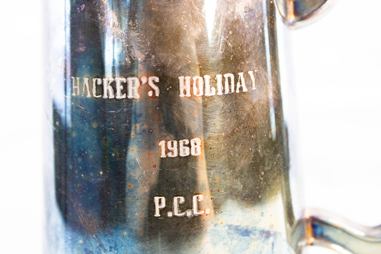 Vintage 1966 Hacker’s Holiday Silverplate Tankard