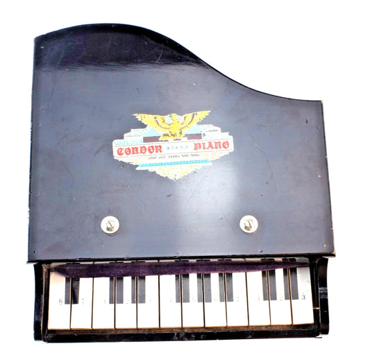 Vintage “CONDOR GRAND PIANO” (Made in Japan) – Black Mini Baby Grand