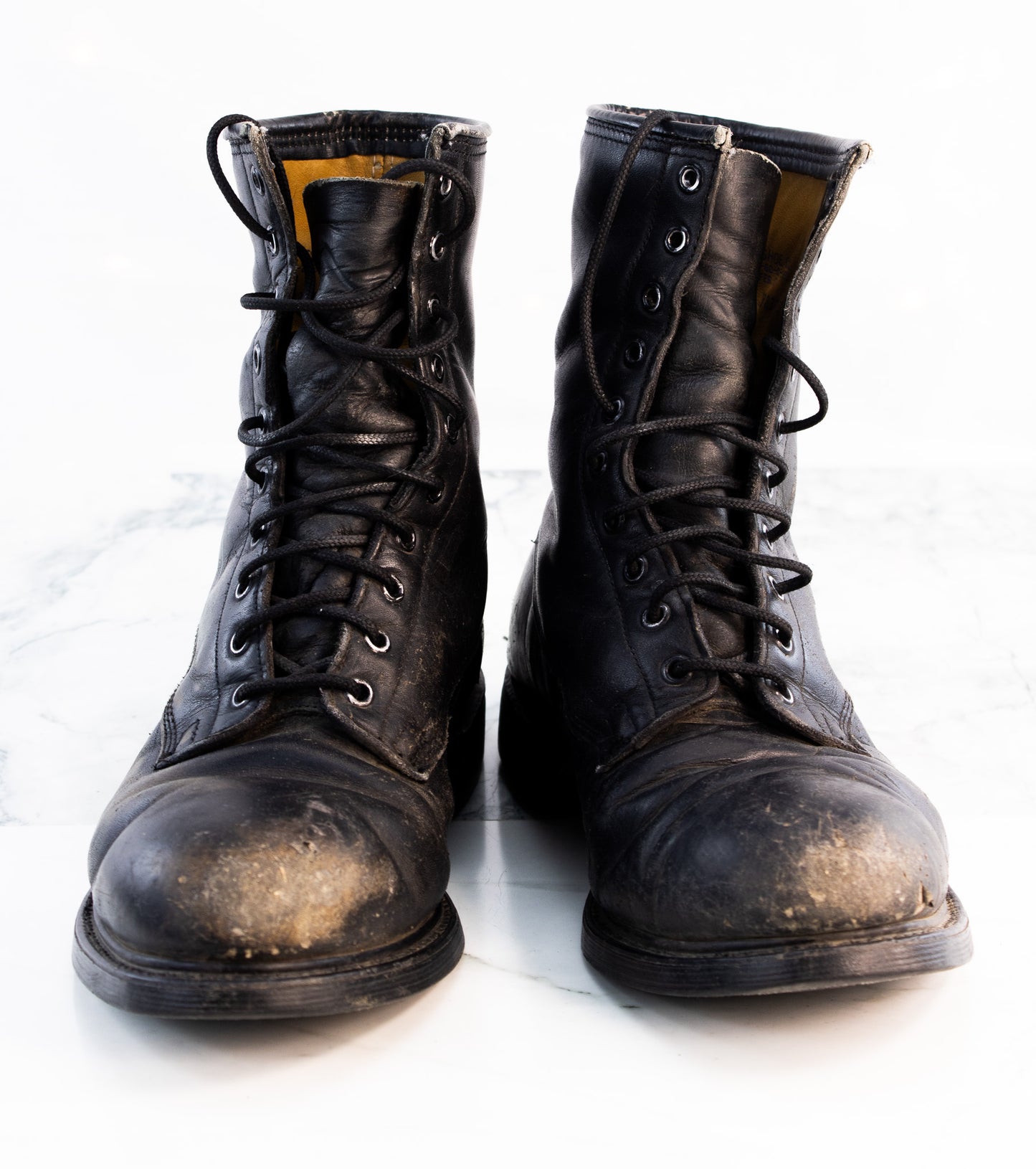1980 US Military Combat Boots Cove Shoe Co Mens 9.5 Vintage Army Boots