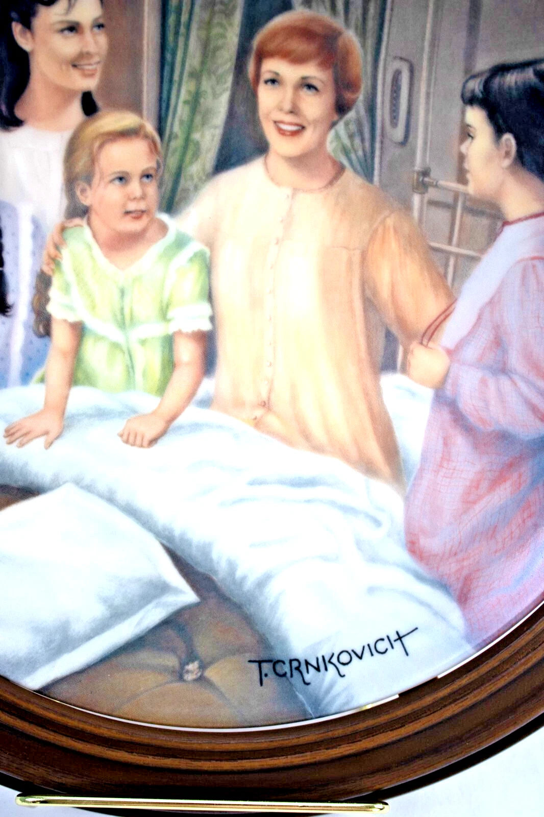 Vintage Knowles Sound of Music Plate Set – 5 Plates by T. Crnkovich – 1980s