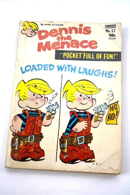 Dennis The Menace Pocket Full of Fun No. 17 Comic Book Digest 1973 Edition