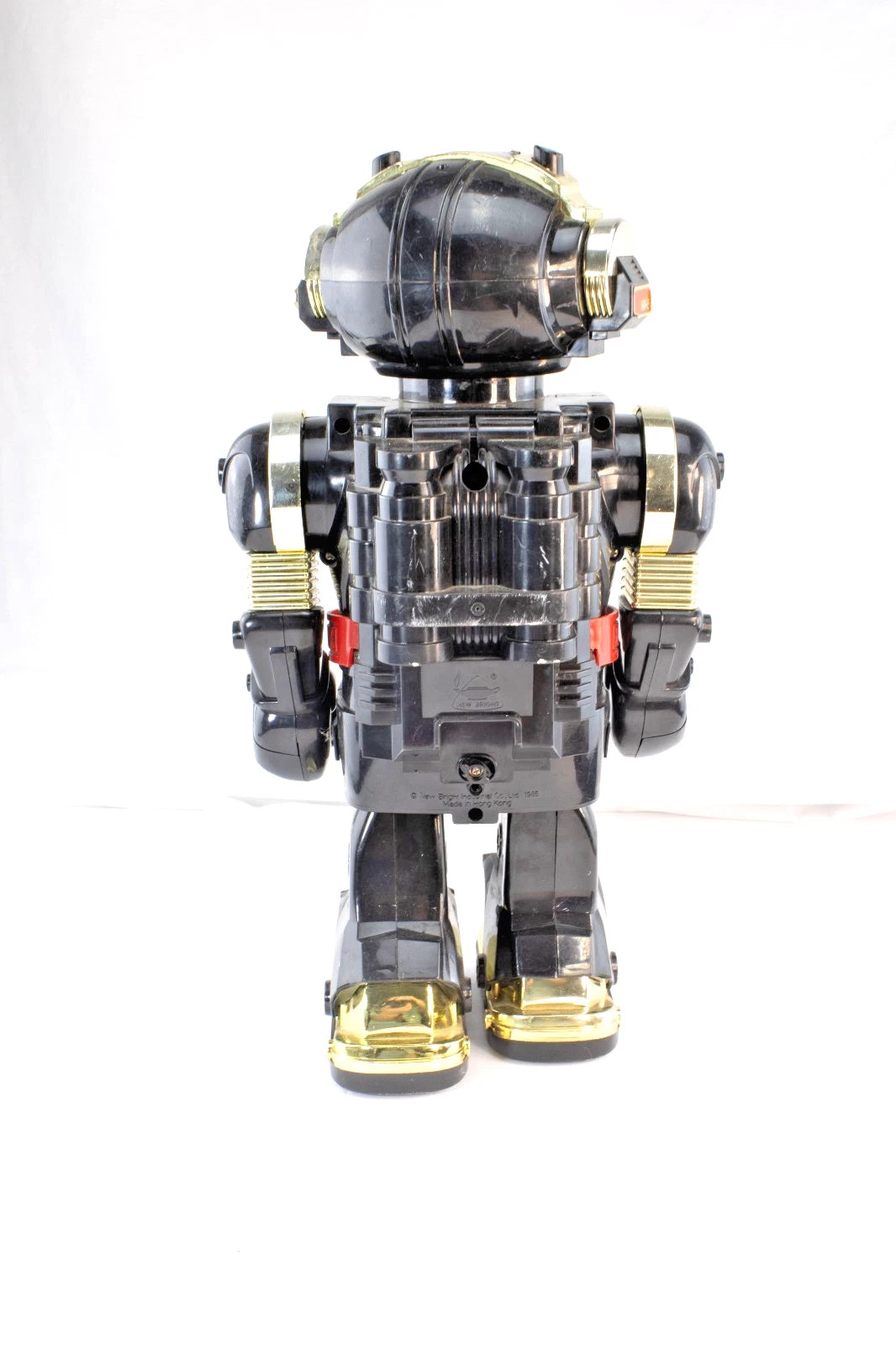 1980s MAGNATR MT-2 Code 2003 RT-24 Battery-Operated Robot – Black & Gold -No Gun