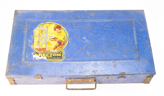 Vintage A.C. Gilbert Erector Set No. 7½ – 1930s Engineering Toy w/ Moto