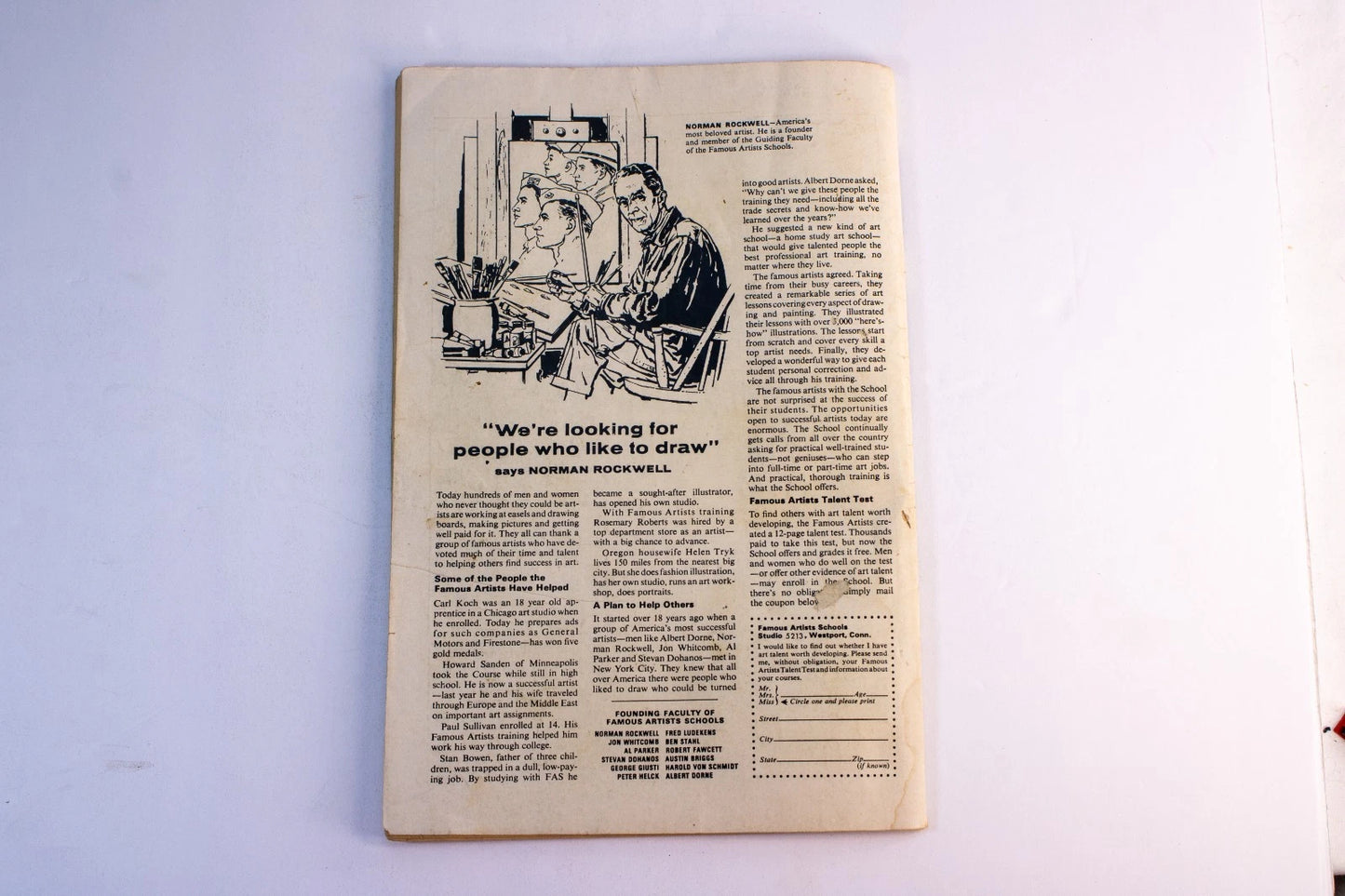 Vintage Comic – Invisible T.H.U.N.D.E.R. Agent NoMan #2 – Dynamo vs. NoMan