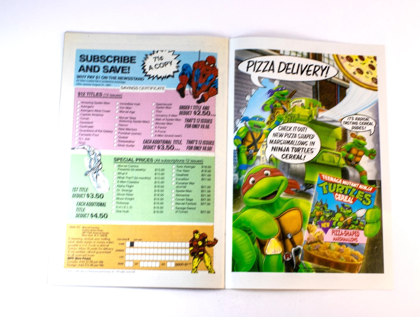 1991 Spider-Man Comic #10 – Marvel – Perceptions Pt. 3/5 – Wolverine & Wendigo