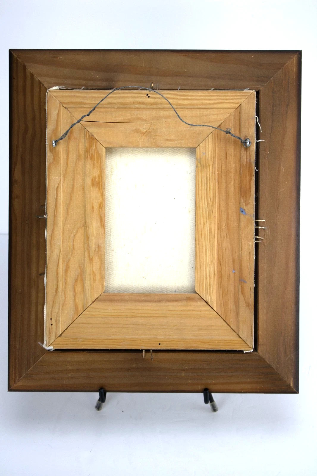 Vintage Floral Still Life by Arellano | Pink & Violet Violets Oil Painting