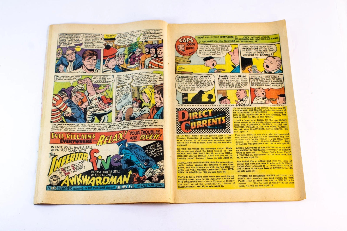 Silver Age DC Comic! Metamorpho, The Element Man #6 – “Never Bet Against..."