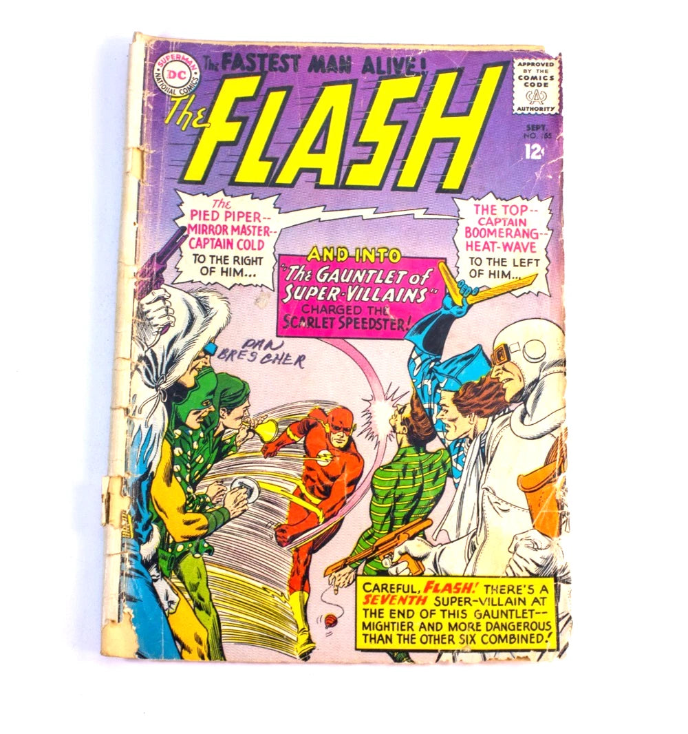 🔥 The Flash Comic Lot – #163 (Aug 1966) & #165 (Sept 1966) – DC Silver Age