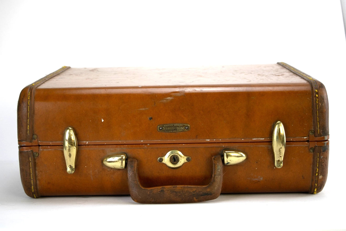 🧳 Vintage 1940s Samsonite Shwayder Bros Suitcase | Style 4616 Hard Shell Luggag