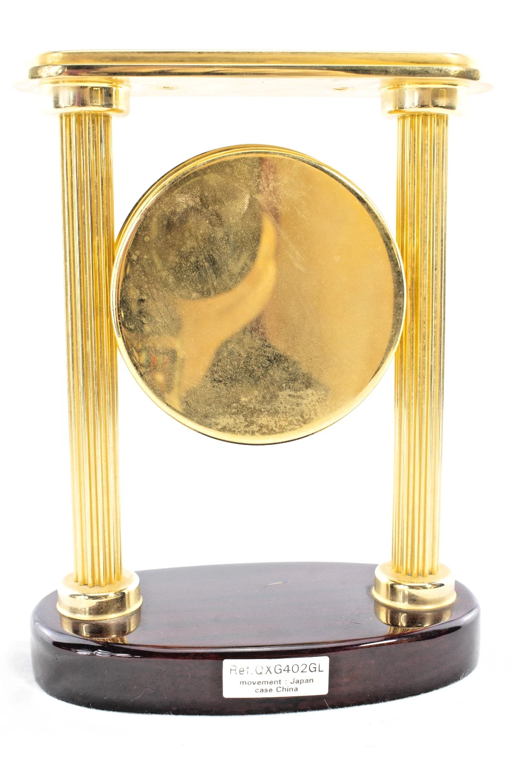 🕰️ SEIKO QXG402GL Gold-Tone Mantel Clock – Quartz Japan Movement – Classic